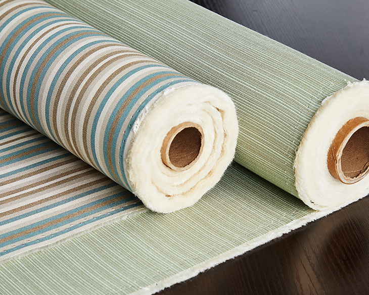 Railroaded fabrics vs. up the roll patterns.